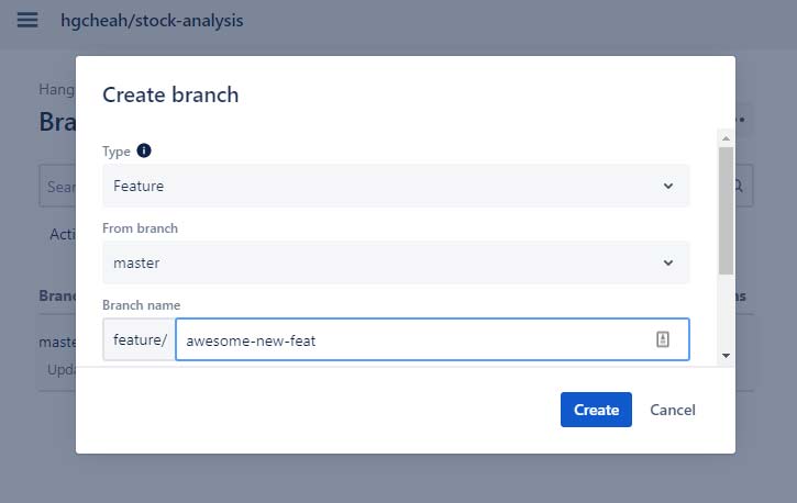 Fill out branch info